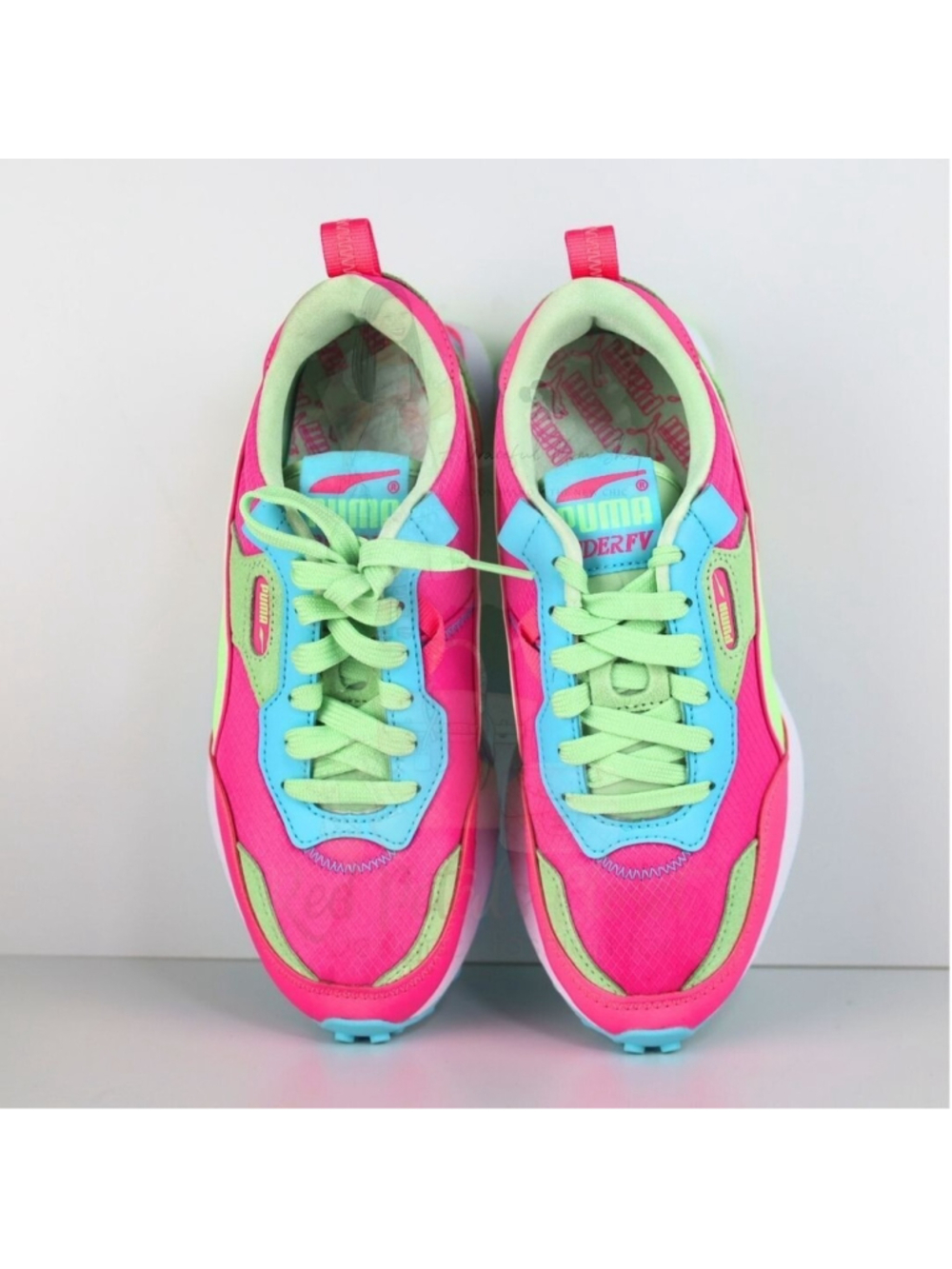 NIB Puma Women's Rider Fv Brighter Days Low Top Sneakers Pink Size 6 - Picture 7 of 11